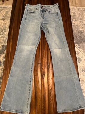 American Eagle Outfitters Light Blue Flare Jeans